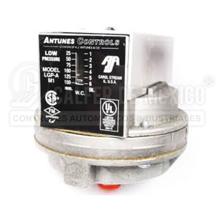INTERRUPTOR DE PRESIÓN LGP-A 2-14" W.C.